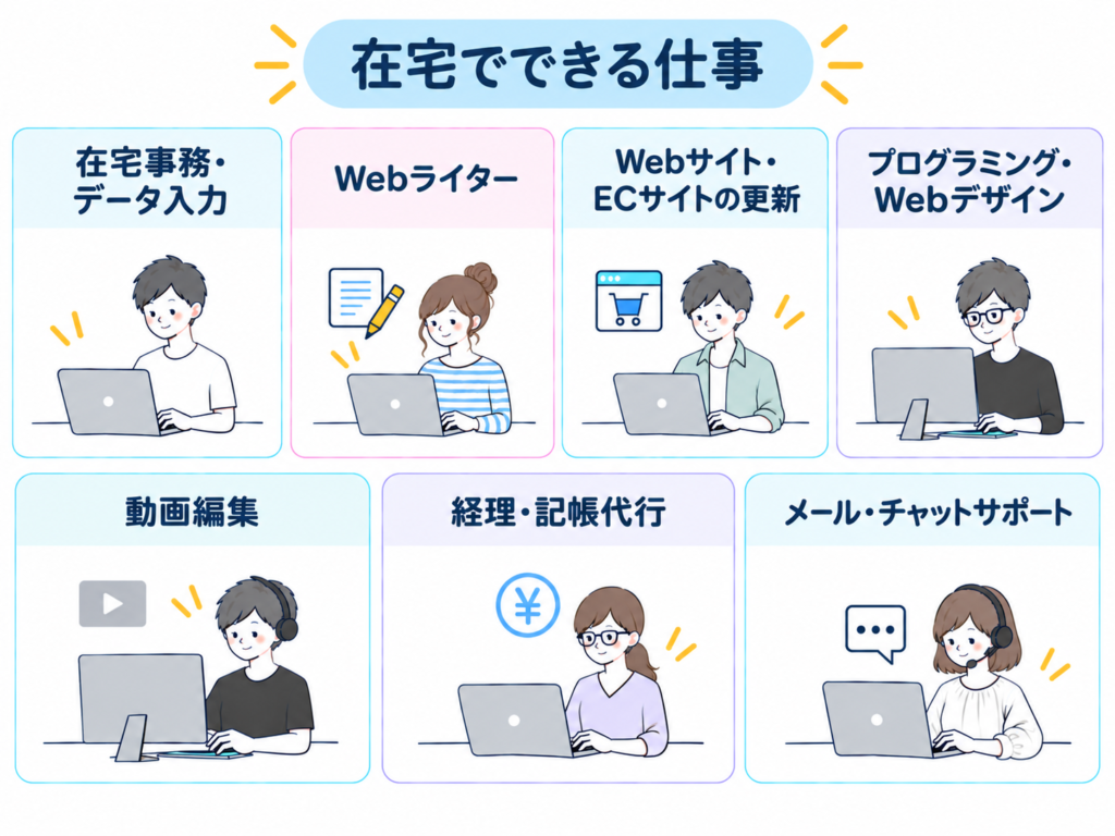 強迫性障害:在宅でできる仕事